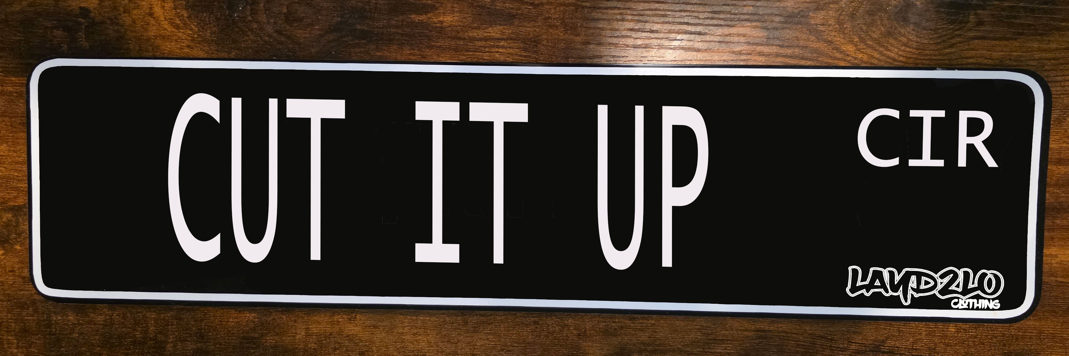 Street Sign - 6x24 Aluminum