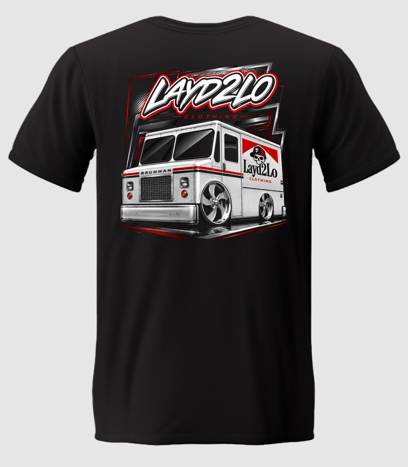 Layd2Lo Delivery Truck Tee
