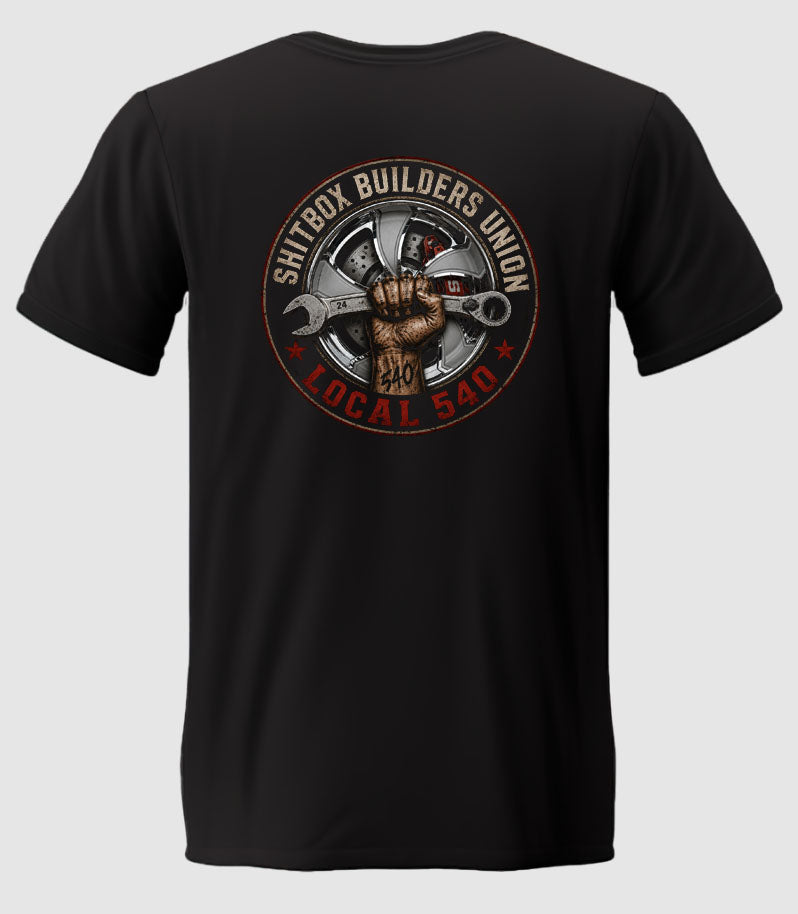 Sh*tbox Builders Union Tee